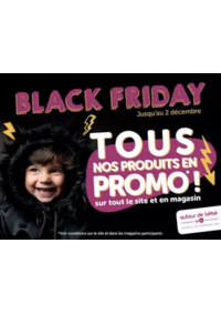 Prospectus Autour de bébé Beaucouze - Angers : Black Friday