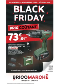 Prospectus Bricomarché COUTRAS : Black Friday