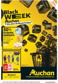 Prospectus Auchan ESCAUDOEUVRES : Le Black Week Auchan, c'est maintenant !