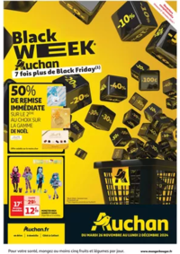 Prospectus Auchan AVRILLE : Le Black Week Auchan, c'est maintenant !