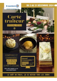 Prospectus E.Leclerc CHAMBRY : CARTE TRAITEUR FESTIVE - MIXTE