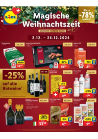 Prospectus Lidl Baar : Noch mehr sparen im Advent! - DE