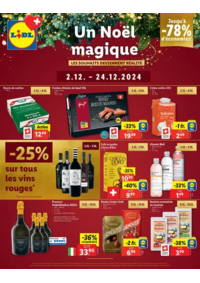 Prospectus Lidl Hunzenschwil : Plus d’économies pendant l’Avent! - FR