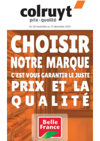 Prospectus Colruyt Cessy : Choisir notre marque