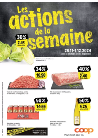 Prospectus Coop Supermarché Le Grand-Saconnex : Coop reklamblad