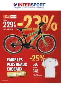 Prospectus Intersport BRUAY LA BUISSIERE : Faire les plus beaux cadeaux