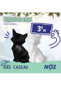 Prospectus Noz Saint Aubin sur Scie : Figurine chat