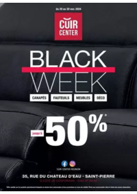 Prospectus Cuir Center Troyes - St Parres aux Tertres : BLACK WEEK