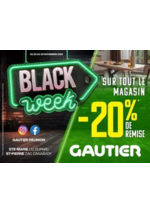 Prospectus Gautier : Black Week