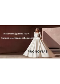 Prospectus Pronovias Les Sables D'olonne : Black week | jusqu’à -60 %