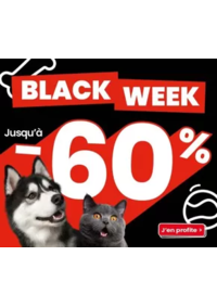 Prospectus Animalis Tourville-la-Rivière : Black week Jusqu’à -60 %