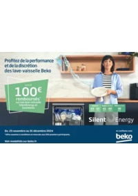 Prospectus Copra PITHIVIERS : Beko vous rembourse jusqu'à 100€