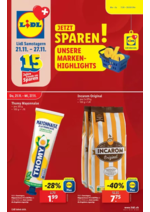 Prospectus Lidl : Neueröffnung Samstagern - DE