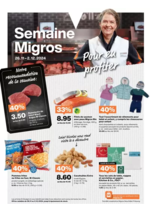 Prospectus Migros Supermarché : Sonderängbot für Sie