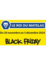 Prospectus Le Roi du Matelas : Black Friday