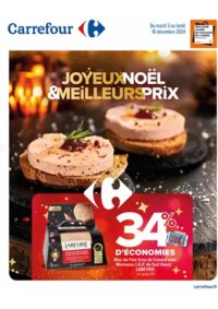 Prospectus Carrefour Express Vercel : JOYEUX NOËL & MEILLEURS PRIX