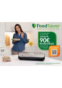 Prospectus Boulanger Saint-Maximin : OFFRE Food Saver : Jusqu'à 90 euros remboursés