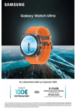 Prospectus LDLC : Samsung Galaxy Watch Ultra rembourse jusqu'à 100€