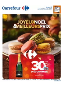 Prospectus Carrefour NEVERS - MARZY : JOYEUX NOËL & MEILLEURS PRIX - 30% D'ÉCONOMIES