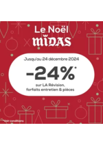 Promos et remises  : C’est déjà Noël chez Midas !