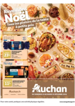 Prospectus Auchan : Tous les plaisirs de la table à petits prix