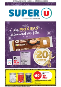 Prospectus Super U EGLETONS : Préparez Noël