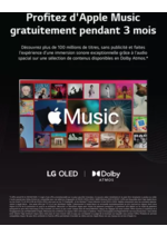 Promos et remises  : 3 mois d'Apple Music offerts sur une sélection de contenus disponibles en Dolby Atmos