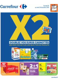 Prospectus Carrefour MERIGNAC : DOUBLEZ VOS EUROS CAGNOTTÉS