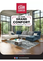 Prospectus Cuir Center : Les jours grand confort