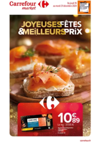 Prospectus Carrefour Market SAINT JEAN PIED DE PORT : JOYEUSES FÊTES & MEILLEURS PRIX