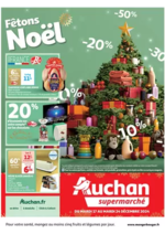 Prospectus Auchan Supermarché : Fêtons Noël dans votre super