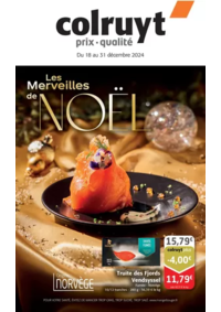 Prospectus Colruyt SAINT LEONARD : Les Merveilles de Noël