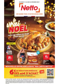 Prospectus Netto Beaufort-en-Vallée : CETTE SEMAINE : LE VRAI NOËL