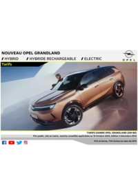 Prospectus Distributeur OPEL SARL ACTIPOLE AUTO SERVICES METZ : Opel Nouveau Grandland