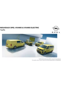 Prospectus Distributeur OPEL MONDIAL AUTOS SA PERONNAS : Opel Vivaro