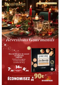 Prospectus CocciMarket CHERBOURG 71 RUE PIERRE DE COUBERTIN : Réveillons Gourmands