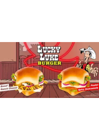 Prospectus Quick Montbéliard : Lucky Luke burger