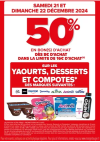 Prospectus Carrefour CHARENTON LE PONT : OPERATION BON D’ACHAT SUR LES YAOURTS DANONE