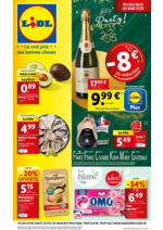 Prospectus  : Profitez des ventes Lidl pour préparer un repas d'exception à l'occasion des fêtes!