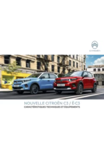 Citroën Nouvelle ë-C3 Caractéristiques Prospectus  : Citroën Nouvelle ë-C3 Caractéristiques