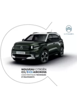 Prospectus  : Citroën Nouveau ë-C3 Aircross Caractéristiques