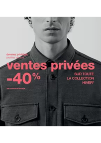 Prospectus Devred 1902 VANNES 21 23 RUE DU MENE : Ventes Privées JUSQU'À -40%