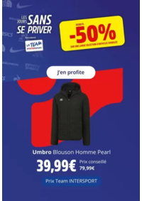 Prospectus Intersport BERNAY : Jusqu’à -50%