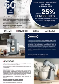 Prospectus BeDigital Banassac : DELONGHI GROUP SPECIALE ANNIVERSAIRE