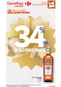 Prospectus Carrefour Market MAURIAC : NOUVELLE ANNEE MEILLEURS PRIX, BIENVENUE EN ITALIE.