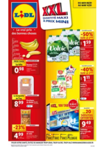 Prospectus  : Lidl propose une large sélection de produits XXL à des prix réduits. N'attendez plus!