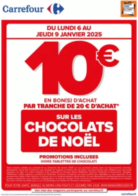 Prospectus Carrefour CHARLEVILLE MEZIERES : OPERATION BON D’ACHAT SUR LES CHOCOLATS DE NOEL