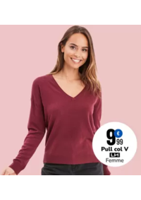 Prospectus La Halle Mende : Notre sélection de pulls femme à partir de 9,99€ : confortables, tendances et parfaits pour affronte