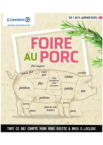 Prospectus E.Leclerc : FOIRE AU PORC N°1