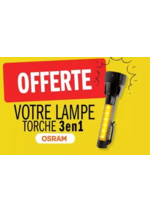 Promos et remises  : Offert votre lampe torche 3en1